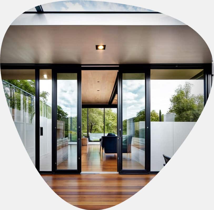 Sliding-Door-Application-Of-Rail-Door-In-Modern-Architecture درب ریلی و معرفی انواع درب های ریلی شیشه ای و فلزی با کیفیت و مرغوب به همراه قیمت نصب و اجرای درب ریلی با مشاوره آنلاین و تماس تلفنی درب ریلی درب ریلی پارکینگ درب ریلی حیاط درب ریلی اتاق درب ریلی سبک درب ریلی کارخانه درب پارکینگ ریلی جدید - کاربرد درب ریلی در معماری مدرن