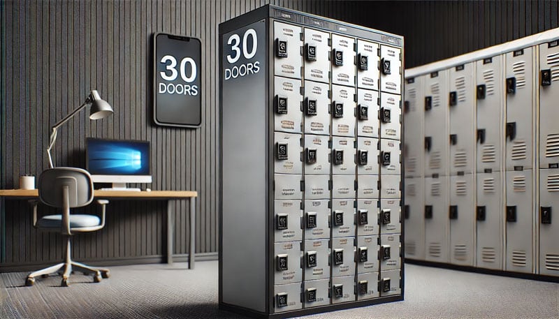 30-Slot-Cell-Phone-Storage-30-Slot-Cell-Phone-Storage,-Durable-and-Practical جا موبایلی ۳۰ درب و مشخصات فنی جا موبایلی ۳۰ درب و نحوه ارسال جا موبایلی ۳۰ درب و ابعاد کمد جا موبایلی ۳۰ درب در شرکت صنایع فلزی پیشرو صنعت آسیا و مزیتهای استفاده از جا موبایلی ۳۰ درب به جهت استفاده در ادارات، مراکز دولتی، ورزشی و سایر مکانها و راهنمای خرید جا موبایلی ۳۰ درب و بهترین شرکت تولید کننده جا موبایلی ۳۰ درب و مراحل ثبت سفارش جا موبایلی ۳۰ درب - جا موبایلی ۳۰ درب، مقاوم و کاربردی