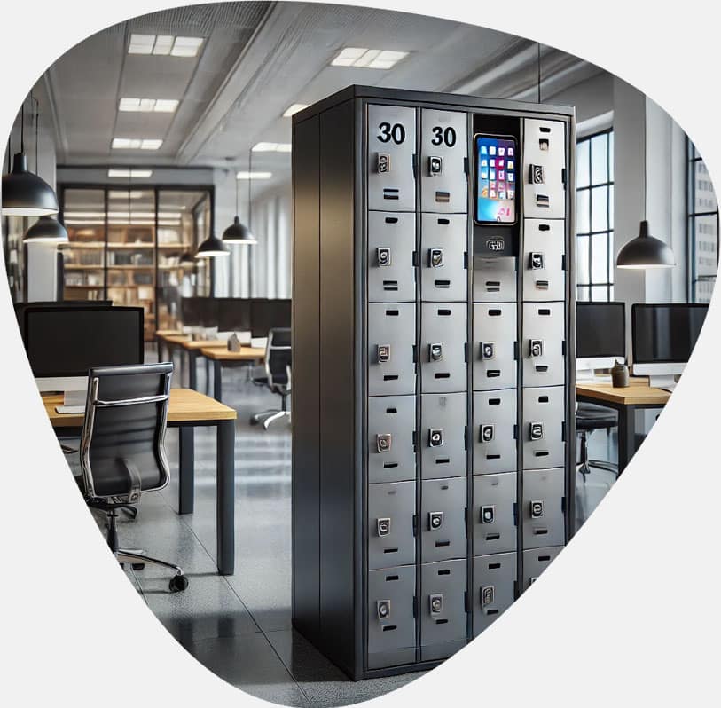 30-Slot-Cell-Phone-Storage-30-Slot-Cell-Phone-Storage-Suitable-for-Office-and-Commercial-Spaces جا موبایلی ۳۰ درب و مشخصات فنی جا موبایلی ۳۰ درب و نحوه ارسال جا موبایلی ۳۰ درب و ابعاد کمد جا موبایلی ۳۰ درب در شرکت صنایع فلزی پیشرو صنعت آسیا و مزیتهای استفاده از جا موبایلی ۳۰ درب به جهت استفاده در ادارات، مراکز دولتی، ورزشی و سایر مکانها و راهنمای خرید جا موبایلی ۳۰ درب و بهترین شرکت تولید کننده جا موبایلی ۳۰ درب و مراحل ثبت سفارش جا موبایلی ۳۰ درب - جا موبایلی ۳۰ درب مناسب فضاهای اداری و تجاری