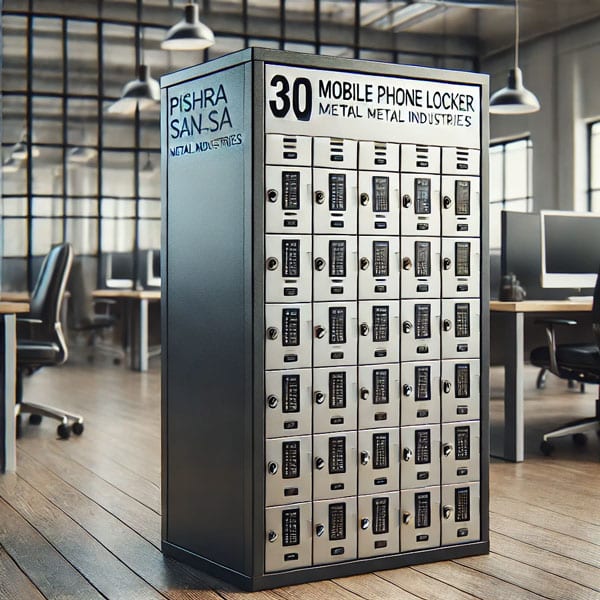 30-Slot-Cell-Phone-Storage-30-Slot-Cell-Phone-Storage-for-Large-Work-Environments جا موبایلی ۳۰ درب و مشخصات فنی جا موبایلی ۳۰ درب و نحوه ارسال جا موبایلی ۳۰ درب و ابعاد کمد جا موبایلی ۳۰ درب در شرکت صنایع فلزی پیشرو صنعت آسیا و مزیتهای استفاده از جا موبایلی ۳۰ درب به جهت استفاده در ادارات، مراکز دولتی، ورزشی و سایر مکانها و راهنمای خرید جا موبایلی ۳۰ درب و بهترین شرکت تولید کننده جا موبایلی ۳۰ درب و مراحل ثبت سفارش جا موبایلی ۳۰ درب - جا موبایلی ۳۰ درب مخصوص محیطهای کاری بزرگ
